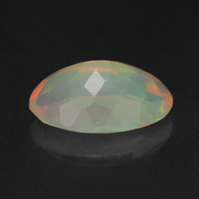 1,72 ctw natürlicher mehrfarbiger Opal, Oval Schliff, Transparent