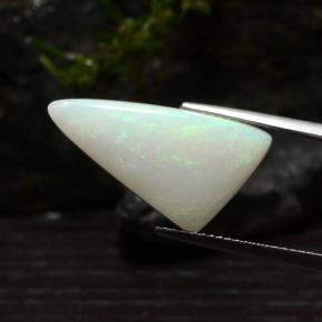 5,30 ctw natürlicher mehrfarbiger Opal, Trillion, Lichtdurchlässig