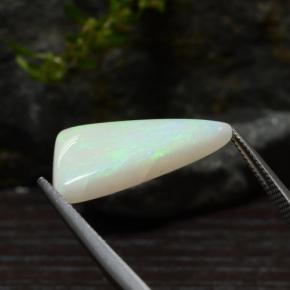 5,30 ctw natürlicher mehrfarbiger Opal, Trillion, Lichtdurchlässig