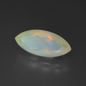2,16 ctw natürlicher mehrfarbiger Opal, Marquise, Transparent