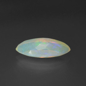 2,16 ctw natürlicher mehrfarbiger Opal, Marquise, Transparent