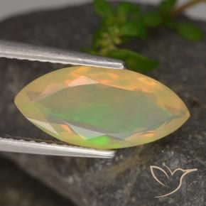 9,17 ctw natürlicher Mehrfarbig Opal, Marquise, Transparent