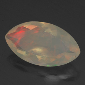 1,81 ctw natürlicher mehrfarbiger Opal, Marquise, Transparent