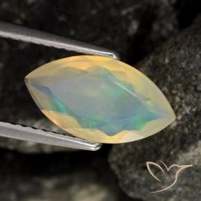 9,17 ctw natürlicher Mehrfarbig Opal, Marquise, Transparent