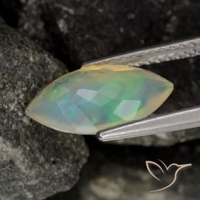 9,17 ctw natürlicher Mehrfarbig Opal, Marquise, Transparent