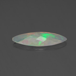 0,94 ctw natürlicher mehrfarbiger Opal, Marquise, Transparent