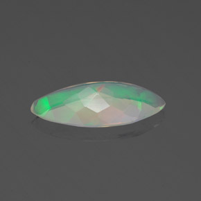 1,26 ctw natürlicher mehrfarbiger Opal, Marquise, Transparent