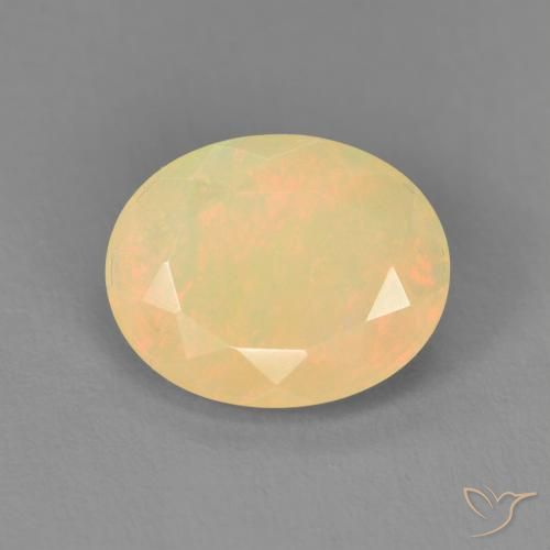 9,17 ctw natürlicher Mehrfarbig Opal, Oval, Lichtdurchlässig