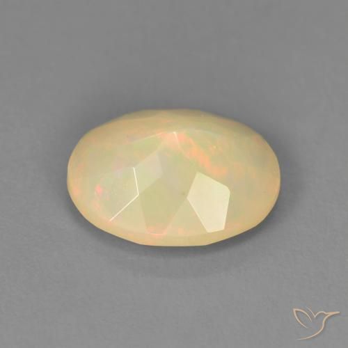 9,17 ctw natürlicher Mehrfarbig Opal, Oval, Lichtdurchlässig