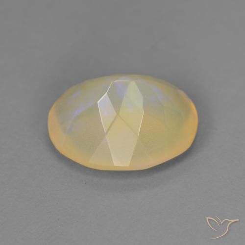 9,17 ctw natürlicher Mehrfarbig Opal, Oval, Transparent