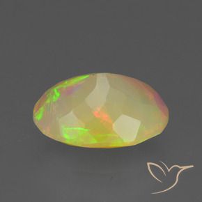 9,17 ctw natürlicher Mehrfarbig Opal, Oval, Lichtdurchlässig
