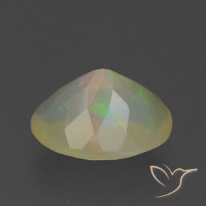9,17 ctw natürlicher Mehrfarbig Opal, Oval, Transparent