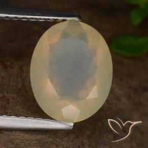 9,17 ctw natürlicher Mehrfarbig Opal, Oval, Lichtdurchlässig