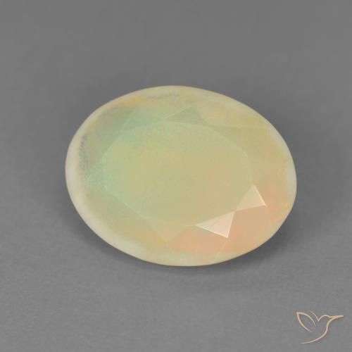 9,17 ctw natürlicher Mehrfarbig Opal, Oval, Lichtdurchlässig