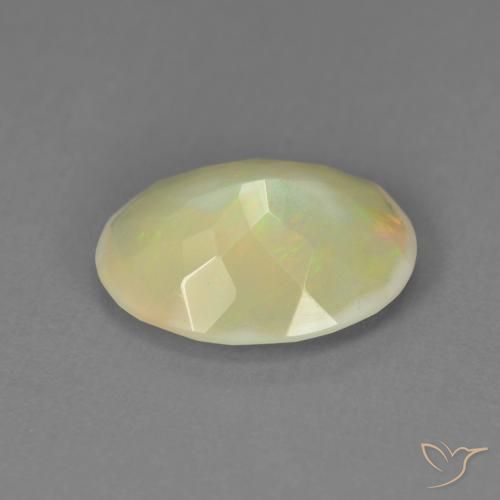 9,17 ctw natürlicher Mehrfarbig Opal, Oval, Lichtdurchlässig