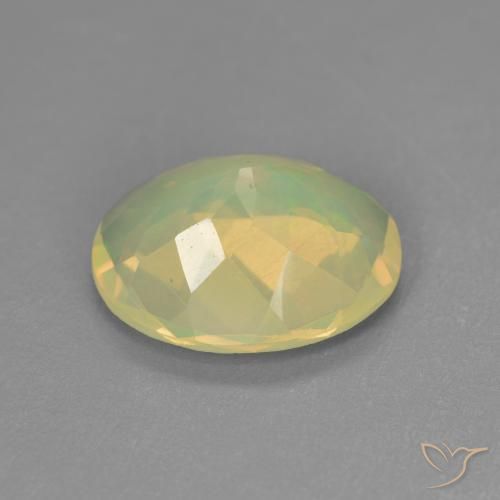 9,17 ctw natürlicher Mehrfarbig Opal, Oval, Transparent