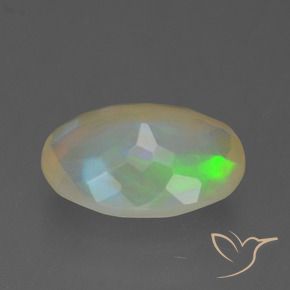 9,17 ctw natürlicher Mehrfarbig Opal, Oval, Transparent