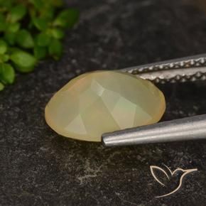 9,17 ctw natürlicher Mehrfarbig Opal, Oval, Lichtdurchlässig