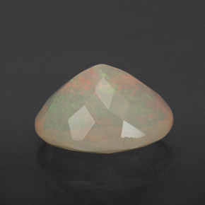 1,86 ctw natürlicher mehrfarbiger Opal, Transparent, Transparent / Lichtdurchlässig
