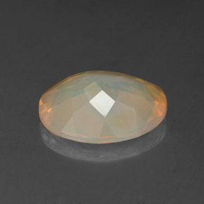 1,39 ctw natürlicher mehrfarbiger Opal, Transparent, Transparent / Lichtdurchlässig