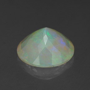 1,92 ctw natürlicher mehrfarbiger Opal, Transparent, Transparent / Lichtdurchlässig