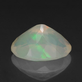 1,97 ctw natürlicher mehrfarbiger Opal, Transparent, Transparent / Lichtdurchlässig