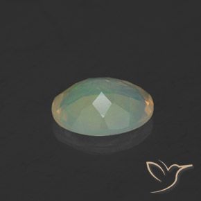 9,17 ctw natürlicher Mehrfarbig Opal, Oval, Transparent