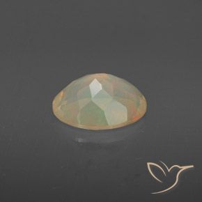 9,17 ctw natürlicher Mehrfarbig Opal, Oval, Transparent