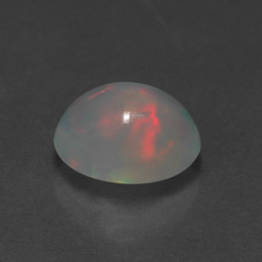 1,24 ctw natürlicher mehrfarbiger Opal, Transparent, Transparent / Lichtdurchlässig