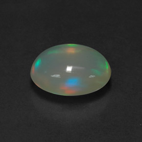 1,04 ctw natürlicher mehrfarbiger Opal, Transparent, Transparent / Lichtdurchlässig