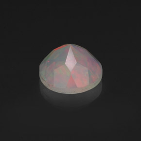 0,58 ctw natürlicher mehrfarbiger Opal, Transparent, Transparent / Lichtdurchlässig
