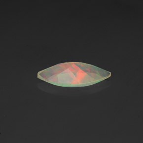 0,56 ctw natürlicher mehrfarbiger Opal, Marquise, Transparent