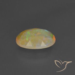 9,17 ctw natürlicher Mehrfarbig Opal, Oval, Lichtdurchlässig