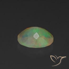 9,17 ctw natürlicher Mehrfarbig Opal, Oval, Transparent