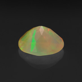 1,22 ctw natürlicher mehrfarbiger Opal, Transparent, Transparent / Lichtdurchlässig