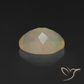 9,17 ctw natürlicher Mehrfarbig Opal, Oval, Transparent