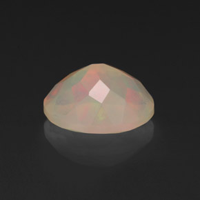 1,15 ctw natürlicher mehrfarbiger Opal, Oval Schliff, Lichtdurchlässig
