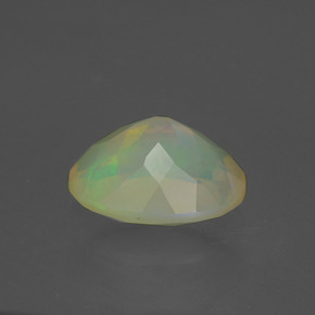 1,18 ctw natürlicher mehrfarbiger Opal, Oval Schliff, Lichtdurchlässig