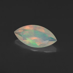 0,97 ctw natürlicher mehrfarbiger Opal, Marquise, Transparent