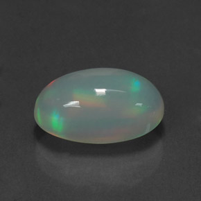2,51 ctw natürlicher mehrfarbiger Opal, Transparent, Transparent / Lichtdurchlässig