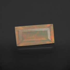 9,17 ctw natürlicher Mehrfarbig Opal, Transparent, Transparent / Lichtdurchlässig