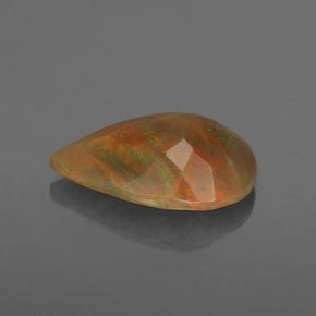 9,17 ctw natürlicher Mehrfarbig Opal, Birnenform, Transparent