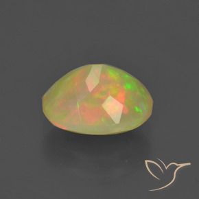 9,17 ctw natürlicher Mehrfarbig Opal, Oval, Lichtdurchlässig