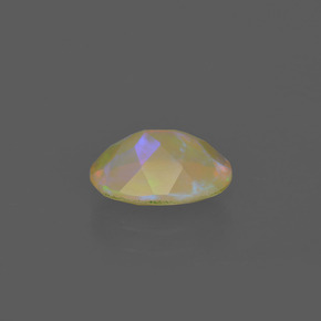 1,05 ctw natürlicher mehrfarbiger Opal, Oval Schliff, Transparent