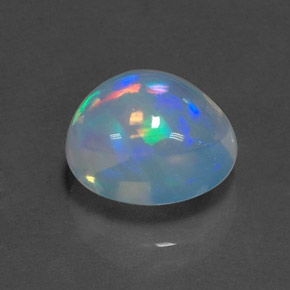 9,17 ctw natürlicher Mehrfarbig Opal, Oval Schliff, Transparent