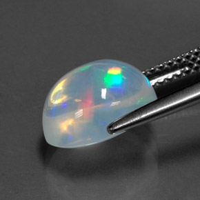 9,17 ctw natürlicher Mehrfarbig Opal, Oval Schliff, Transparent