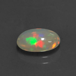 9,17 ctw natürlicher Mehrfarbig Opal, Oval Schliff, Transparent