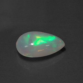 2,78 ctw natürlicher mehrfarbiger Opal, Transparent, Transparent / Lichtdurchlässig