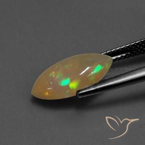 9,17 ctw natürlicher Mehrfarbig Opal, Marquise, Transparent / Lichtdurchlässig