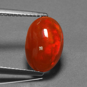 1,96 ctw natürlicher mehrfarbiger Opal, Transparent, Transparent / Lichtdurchlässig